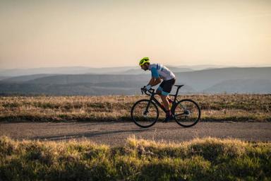 Cycling in forest